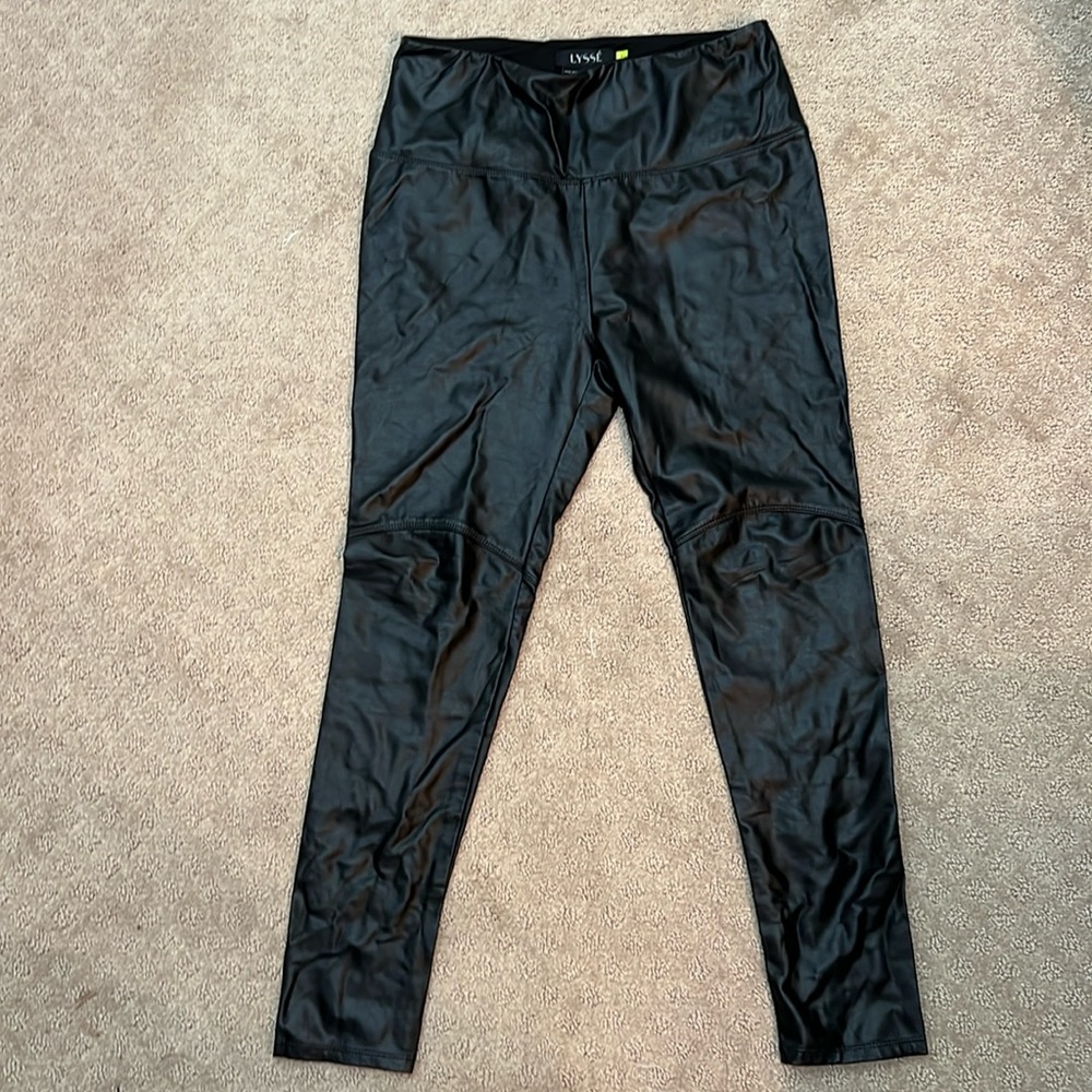 Lysse Leggins Leather Like Large